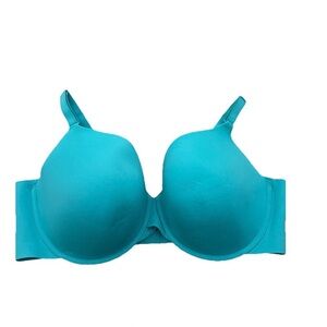 Cacique Lightly Lined Full Coverage Bra Size 44DD Teal